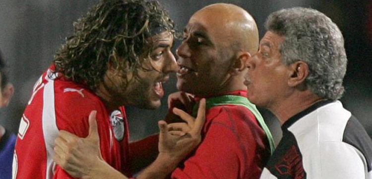 ميدو وحسام حسن وحسن شحاتة